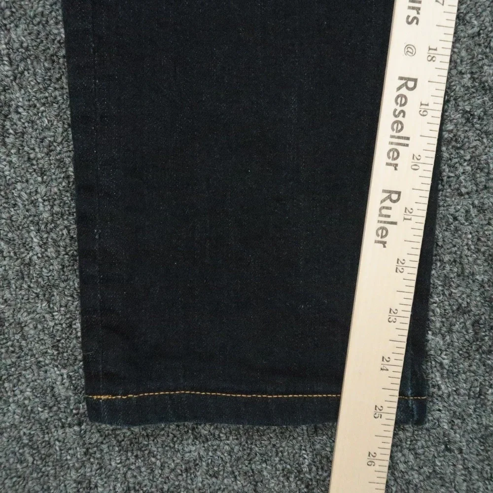 Naked Famous Jeans Mens 34x25 Blue Stacked Guy Deep Indigo Stretch Selvedge